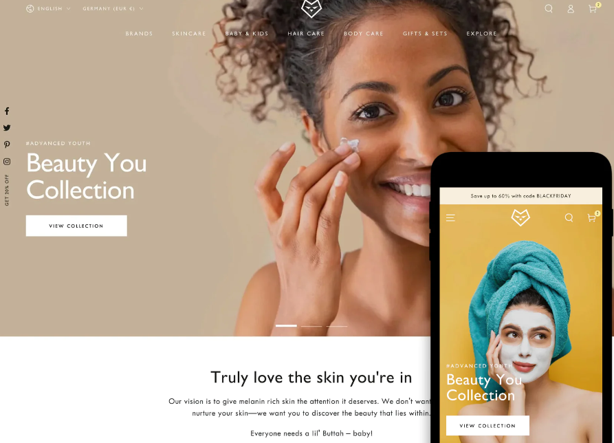 be yours shopify theme