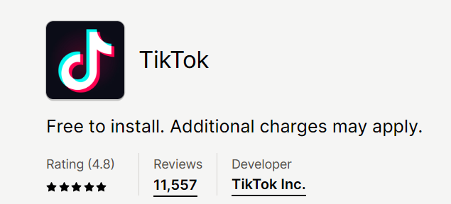 tiktok app