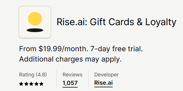 gift cards app