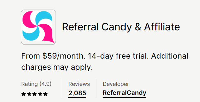 referral candy app