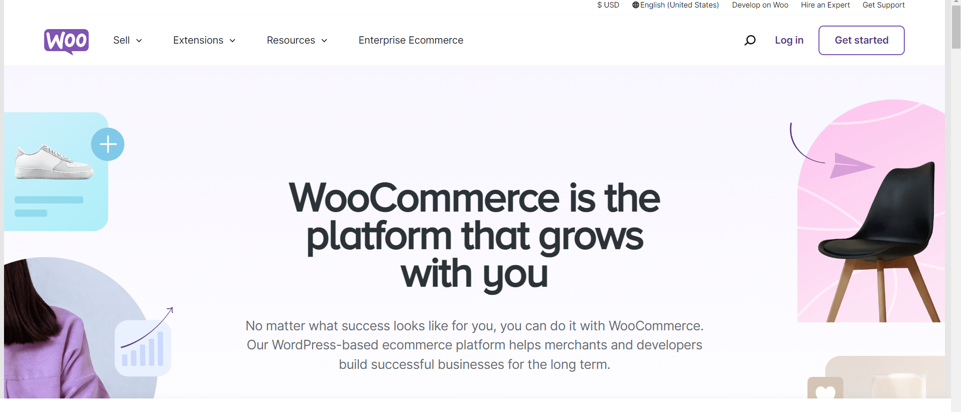 woocommerce homepage για φθηνές ecommerce πλατφόρμες
