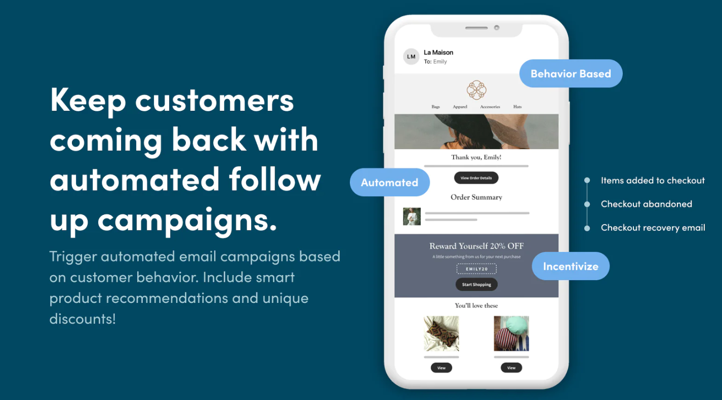 shopify apps gia customer retention in colors uporder