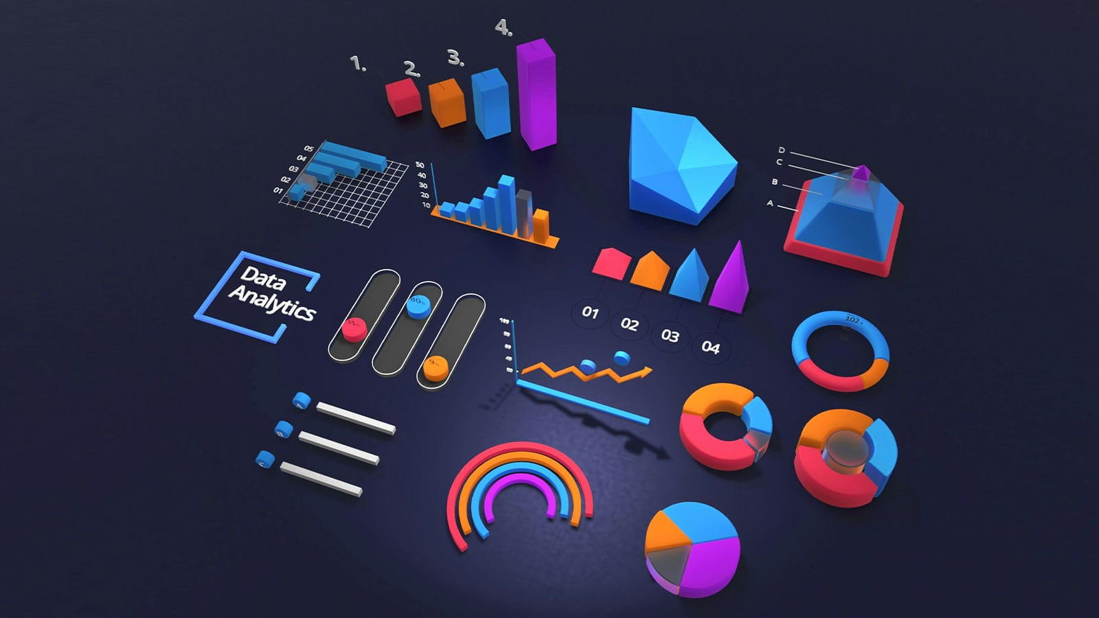 γραφικό ως συμβολισμός στο eCommerce analytics