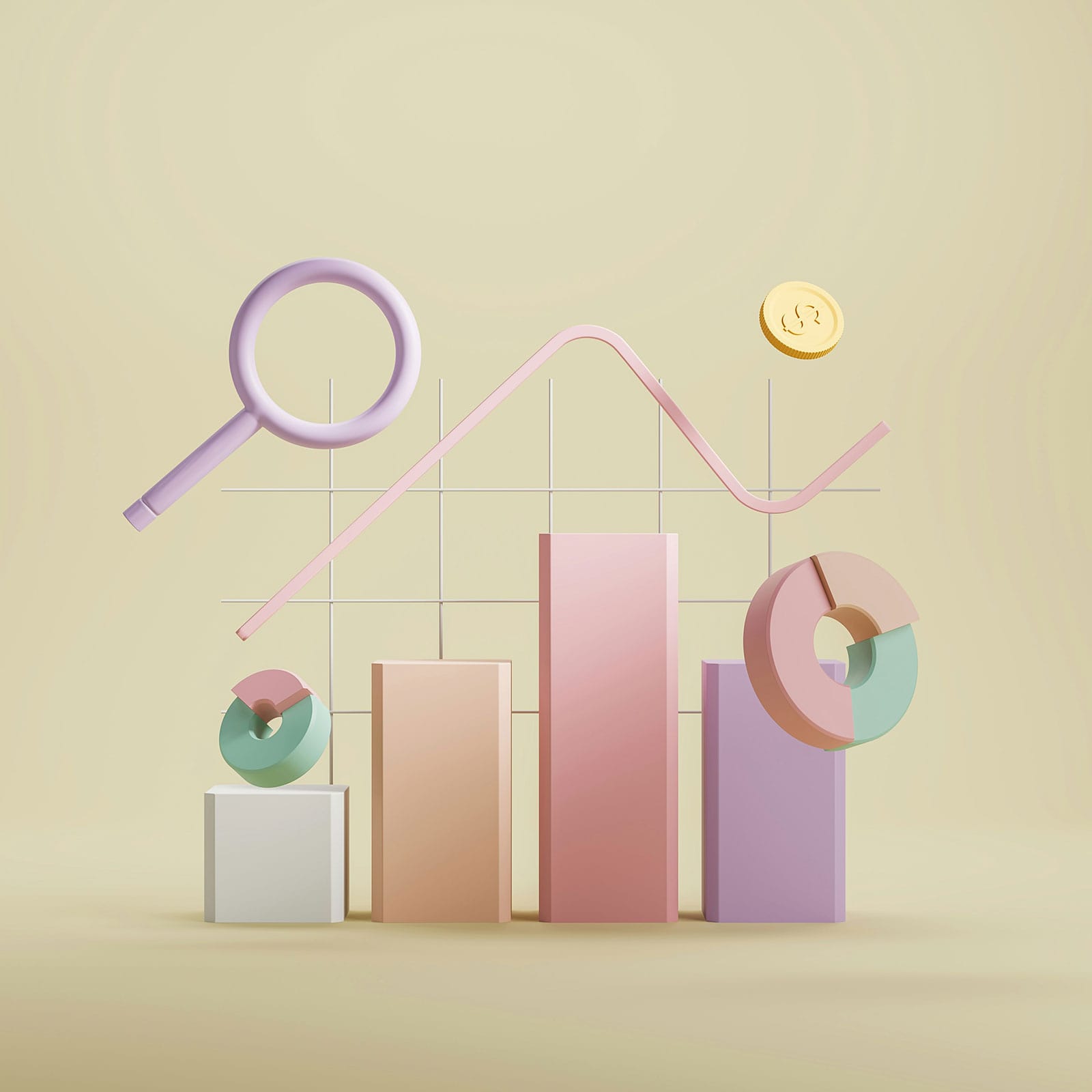 γραφικό ως συμβολισμός στο eCommerce analytics