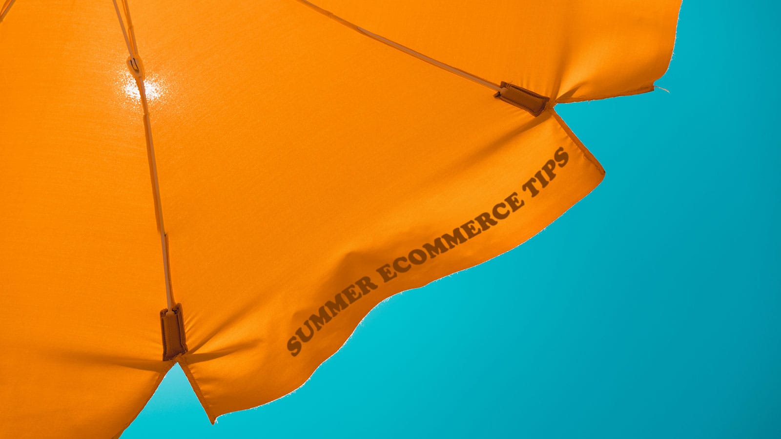καλοκαιρινές eCommerce στρατηγικές συμβουλές σε ομπρέλα 