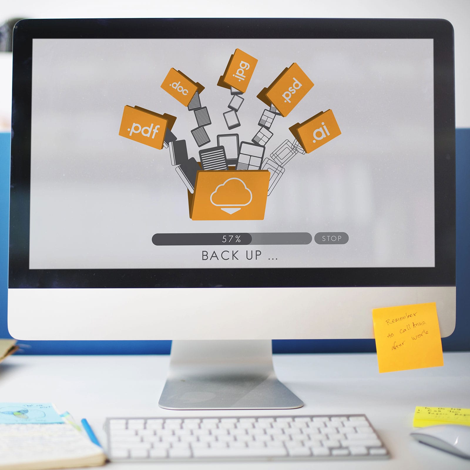 Back up σε υπολογιστή για να αποφύγουμε λάθη στο Shopify migration