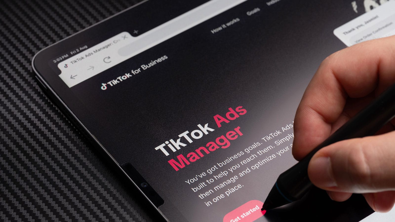 Η πλατφόρμα Ads Manager για TikTok Ad στρατηγικές για Shopify