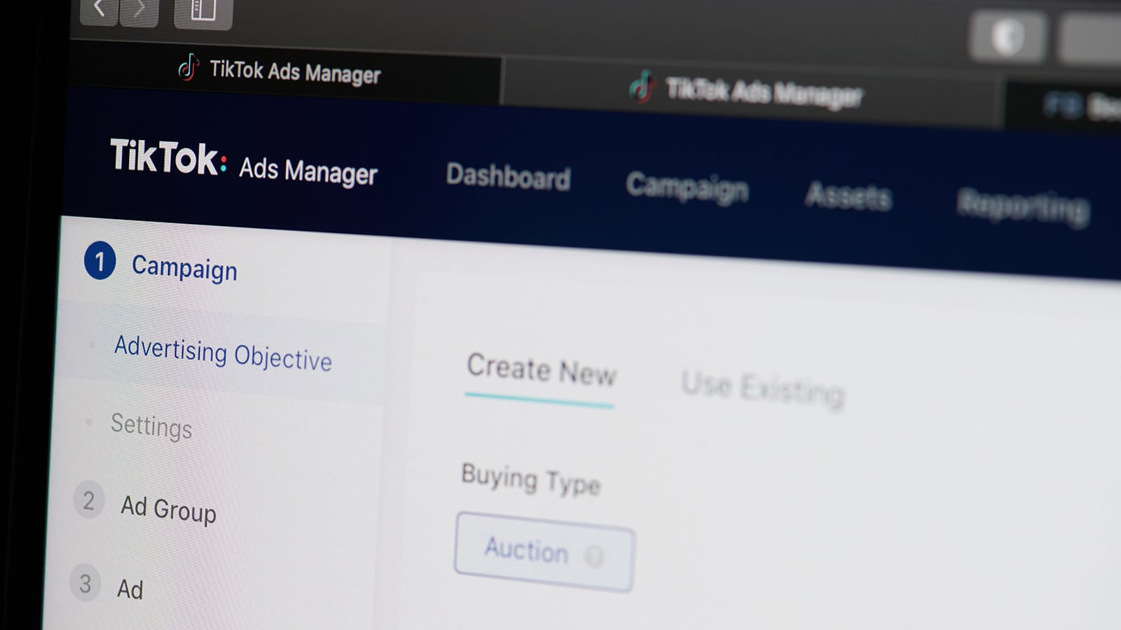 Δημιουργία καμπάνιας στο TikTok Ads manager