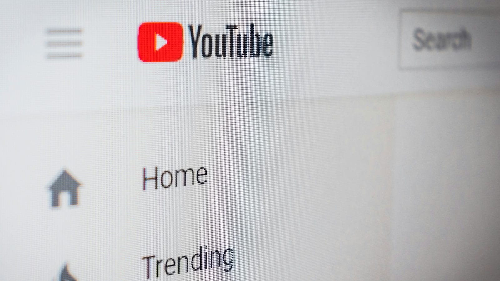 Η αρχική του YouTube