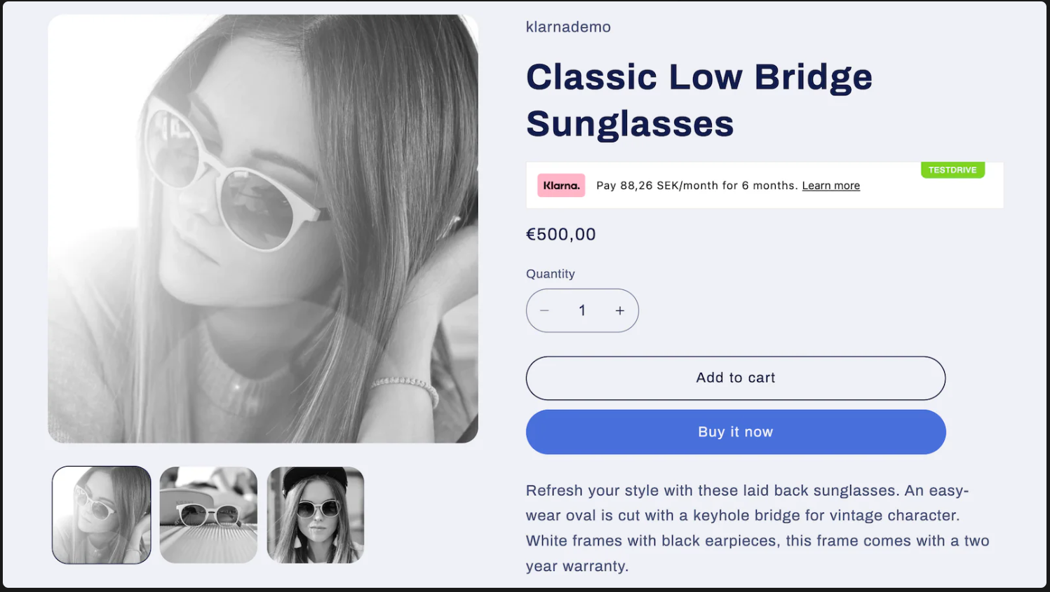 Το Klarna On-site messaging από τα Shopify apps στην Ελλάδα
