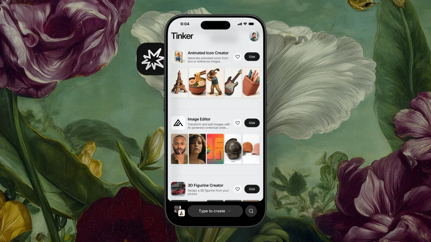 To tinker app από τα Shopify editions