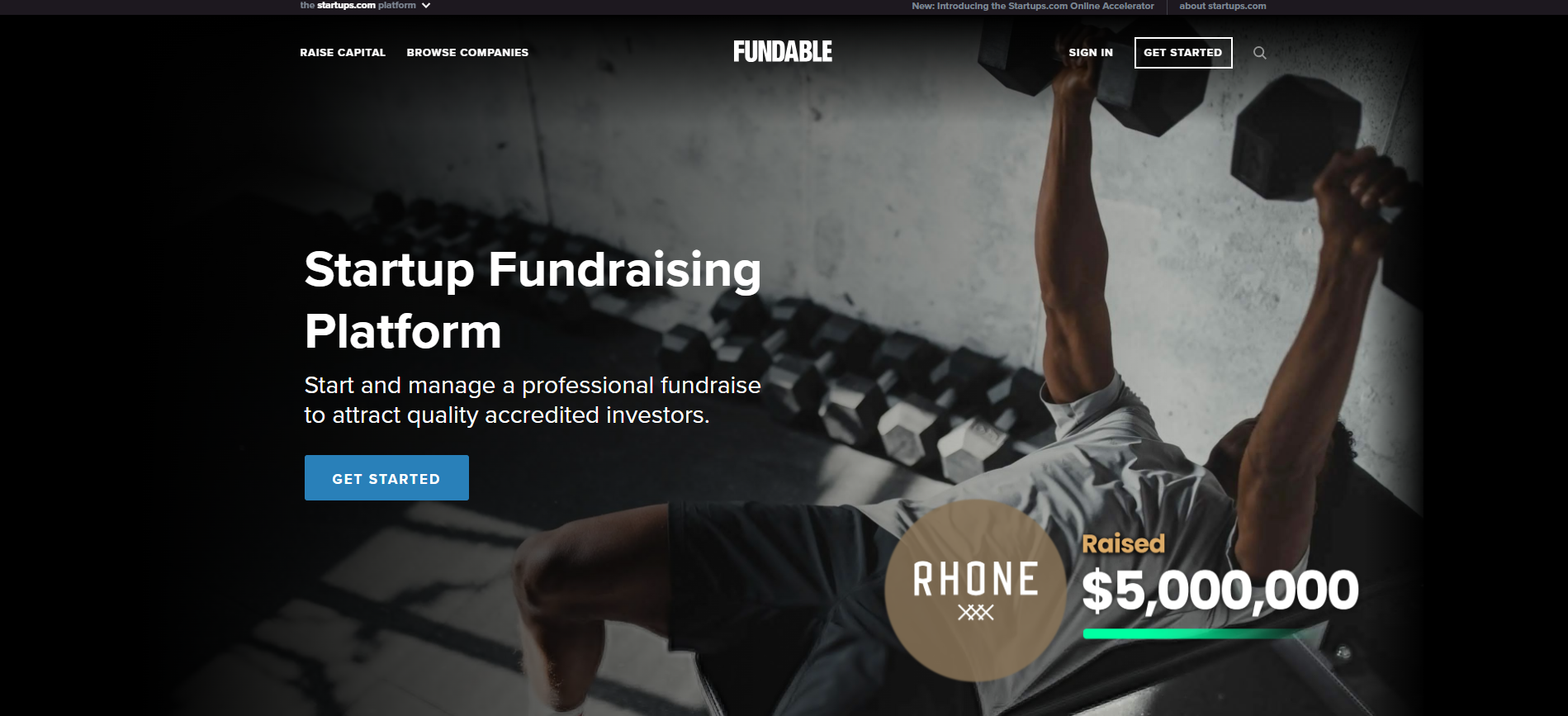 Το Fundable από τα crowdfunding sites