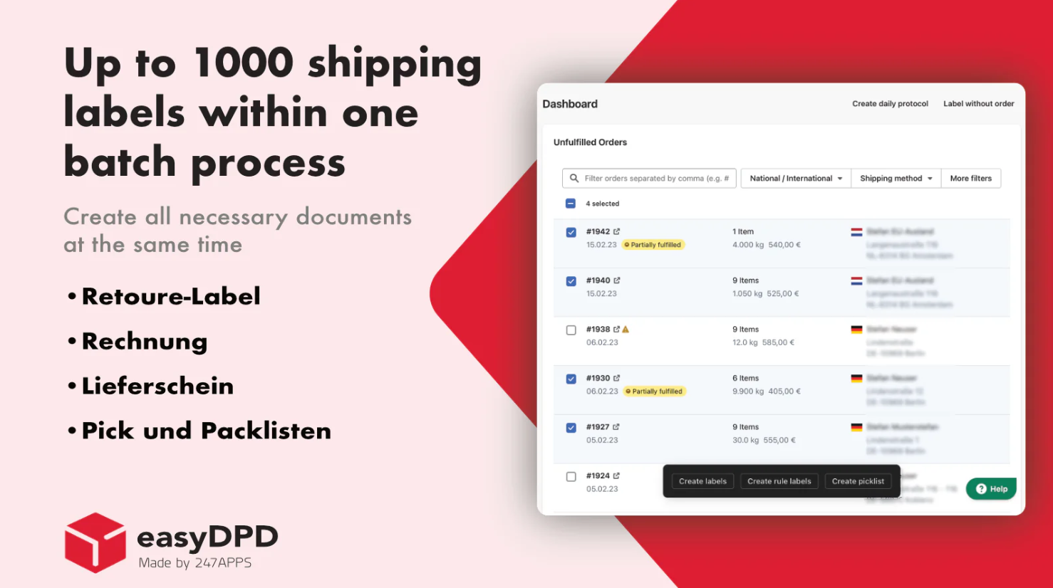 To DPD Shipping από τα Shopify apps για shipping