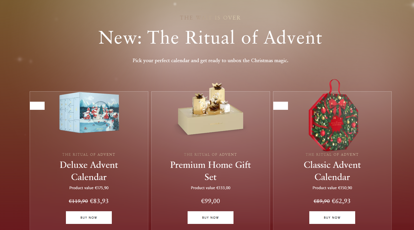 Το Advent Calendar των Rituals
