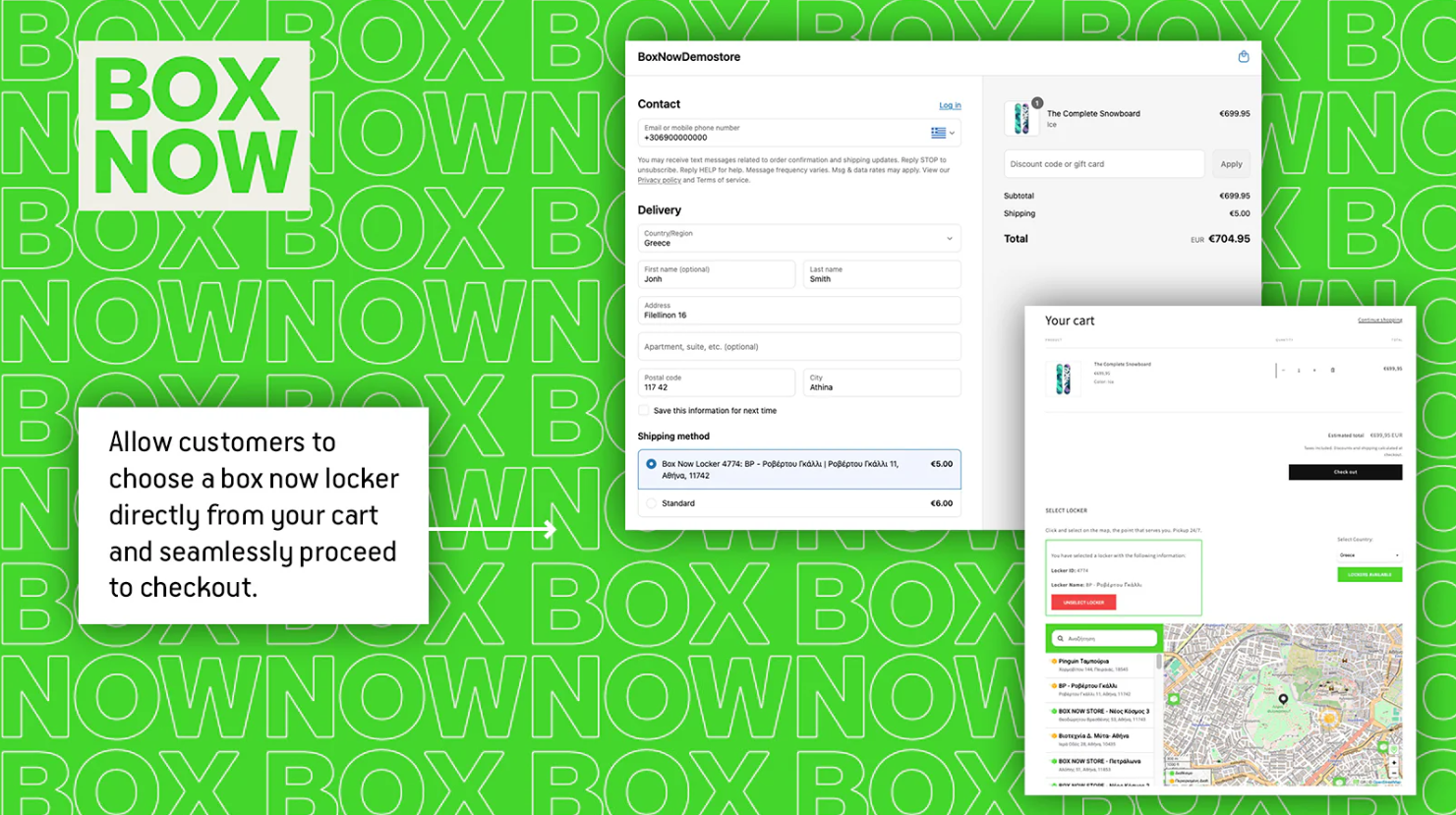To Box Now από τα Shopify apps για shipping