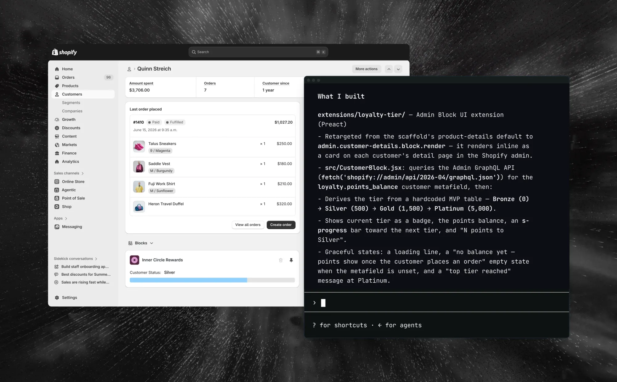 To Shopify AI toolkit