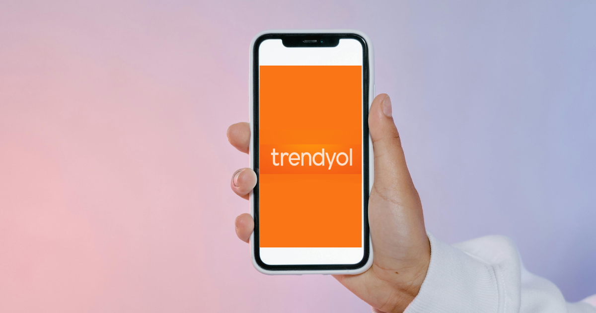 κινητό χέρι ανθρώπινο logo trendyol