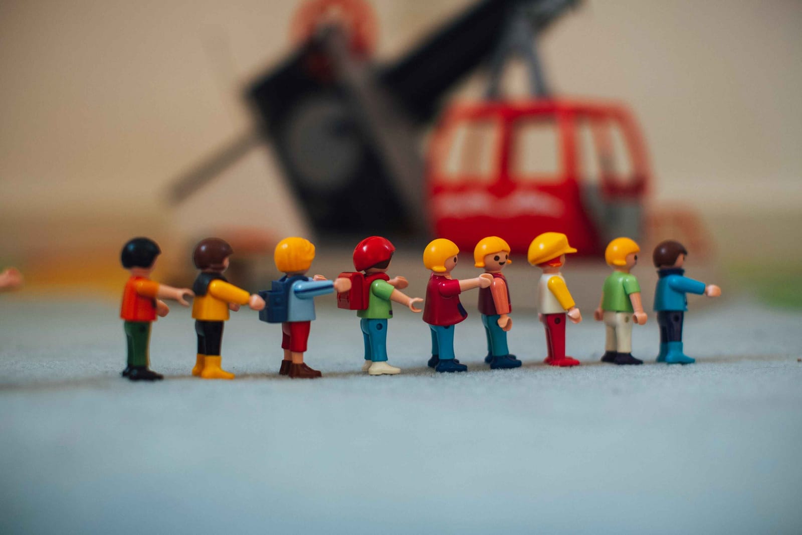 Lego με διάφορες γενιές