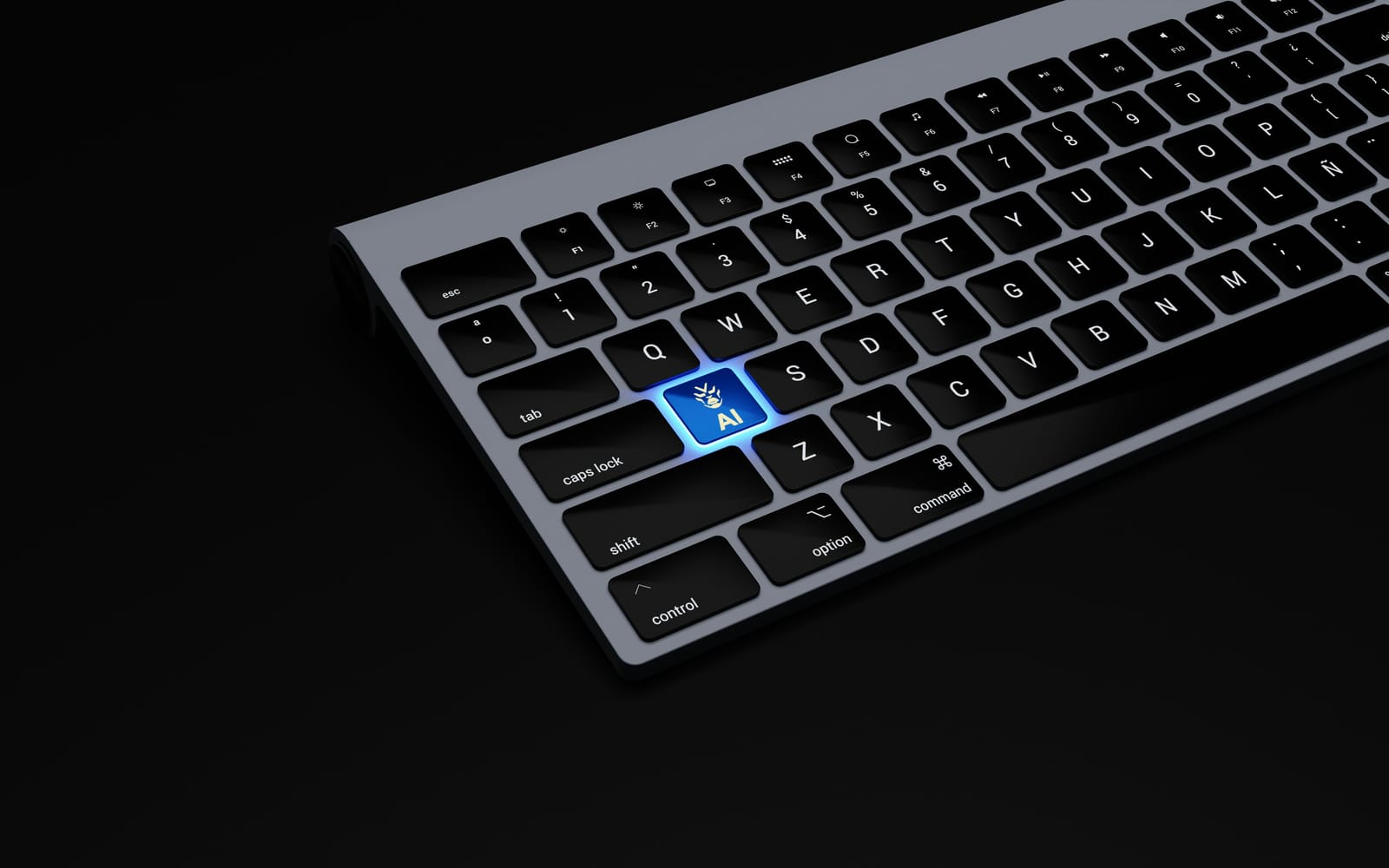 Keyboard με ένδειξη AI