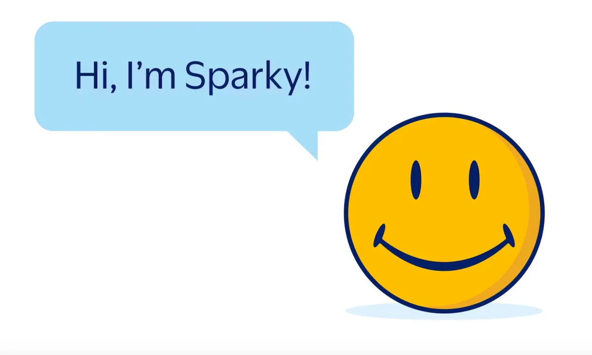 Ο νέος και χαρούμενος AI assistant Sparky