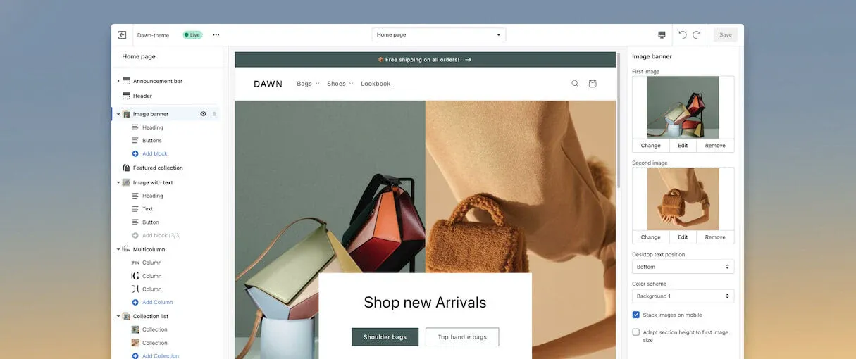 Κατάστημα Shopify