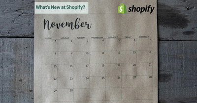 Shopify Updates: «Αγκάλιασε» τον χειμώνα με τις νέες δυνατότητες και βελτιώσεις του Νοεμβρίου 2024