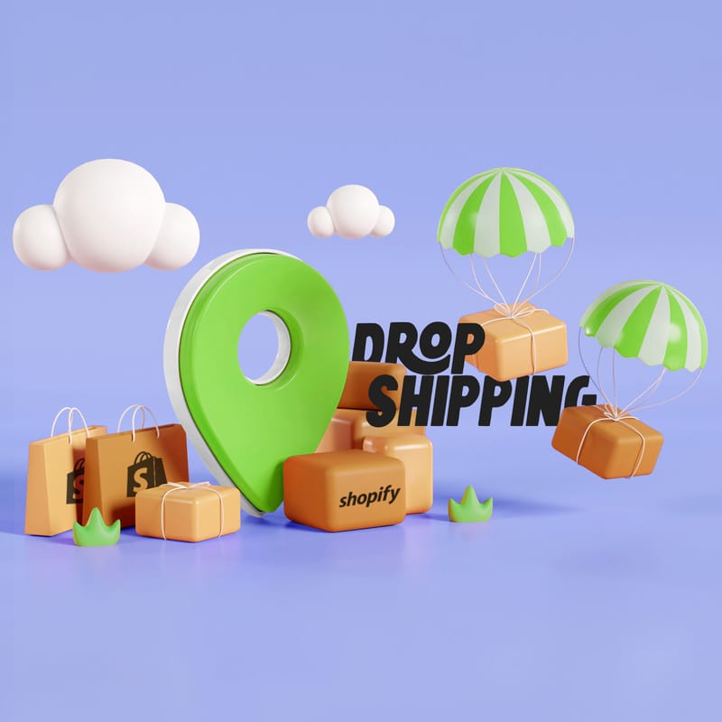 dropshipping me shopify boxes graphic design 