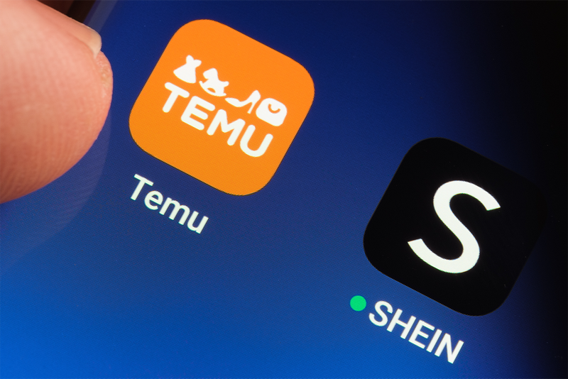 Shein και Temu χάνουν εκατομμύρια πελάτες μετά την επιβολή δασμών
