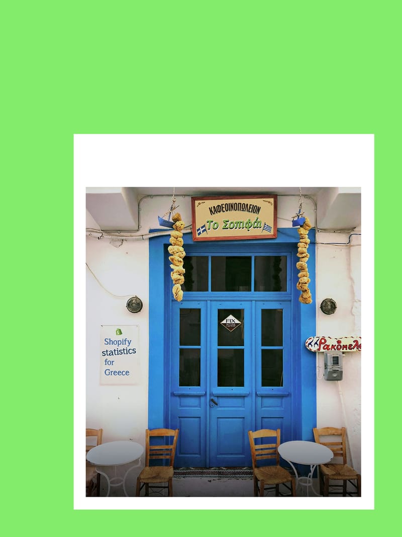 Shopify στατιστικά για Ελλάδα: Insights και τάσεις για το eCommerce τοπίο το 2025