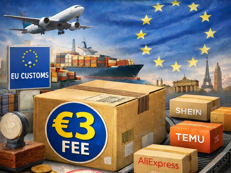 κουτιά που έρχονται από πλατφόρμες και επιβάλλεται τέλος